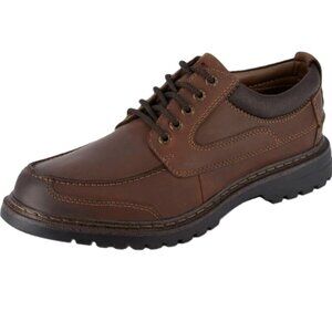 DOCKERS Men's Overton Oxford - Red/Brown Size 11M
